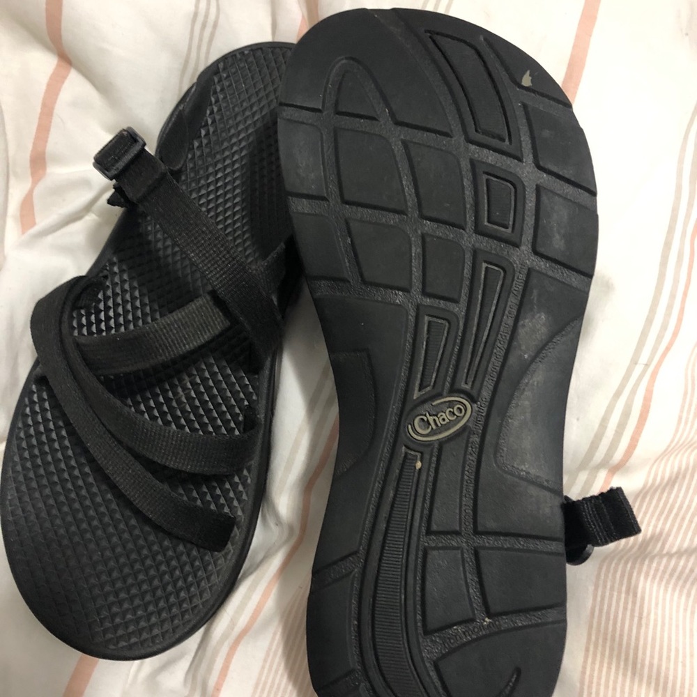 Black slip on Chacos